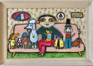 Alžbeta Čáková, Rodinka na gauči