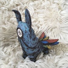 Andrej Frič, Modrý koník, keramika, 168 €, výška 24 cm