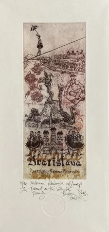 Barbora Paulovičová, Milovaná krasavica na Dunaji, 29,5x14 cm, 84 €