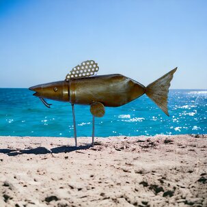 Branislav Reis, Rybka do trávnika, výška 40 cm, dĺžka 57 cm, 390 €