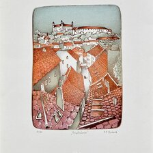Darina Berková, Litografia Bratislava, 22x15 cm, 58 €, nezarámované