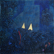 Fero Kučo, Ako vznikajú diamanty, 50x50 cm