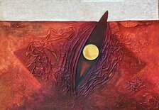 Fero Kučo, Zrod, 70x100 cm