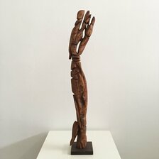 František Liška, Ďateľ, kôra, výška 70 cm, 95 €