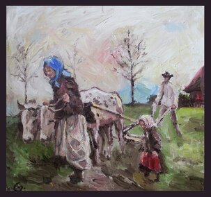 Gabriel Kurák, Rodina ide na pole