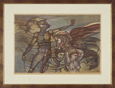 Grafika, Ivan Horyna, Ovídius - Premenený, 150 €, 84 x 64 cm