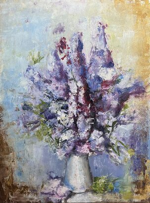 Igor Navrotskyi, Orgován, Olejomaľba 80 x 60 cm, 355 €