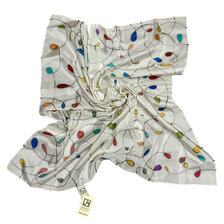 Jana Melichová, Šatka č. 12 biela, 65x65 cm, 45 €