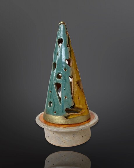 Janka Blašková, Svietnik kužeľ 1, 32x17cm, 70 €