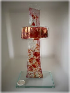 Juraj Sloboda, Kríž na podstavci, výška 31 cm, 168 €