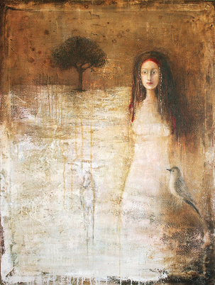 Katka Vargová, Autorský print, Ranné vtáča, 420 €, 112x84 cm