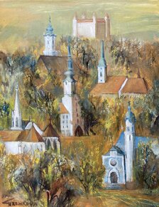 Ľudmila Chrenková, Bratislava, 50x40cm