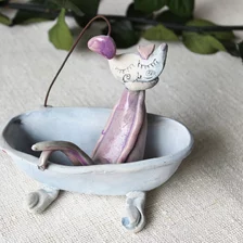 Magis Art, Mačka vo vani, 14x9x12 cm