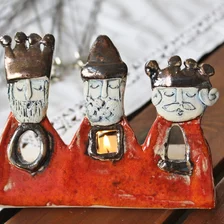 Magis Art, Svietnik Traja králi, 14x7x11 cm