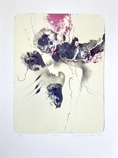Martin Augustín, Sen, farebný grafický list, 44x32 cm, nezarámované, 185 €