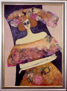 Milena Ďuricová, Snívanie 75x58 cm