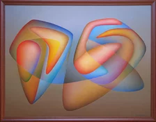 Orest Dubay ml., olejomaľba Nádej V., 70x90 cm