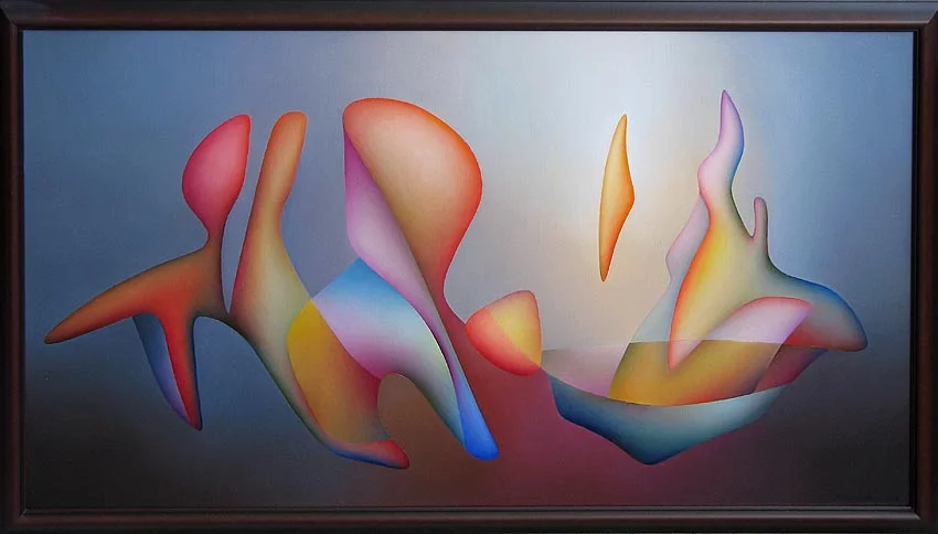 Orest Dubay ml., Úsvit I, 60x110cm