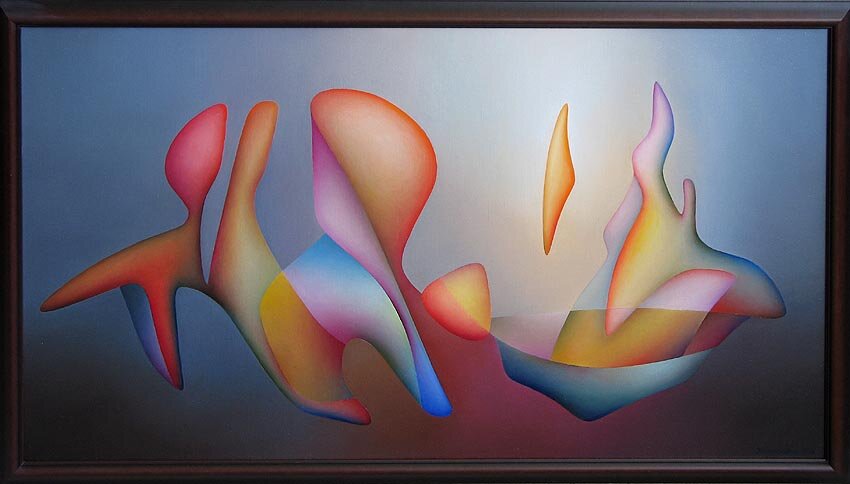 Orest Dubay ml., Úsvit I, 60x110cm