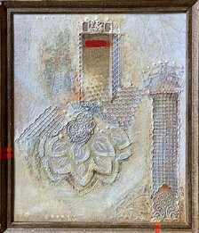 Pavel Sasín, obraz č. 22.3. Olejomaľba na dreve 60x50 cm v ráme 65x55 cm, 560 €