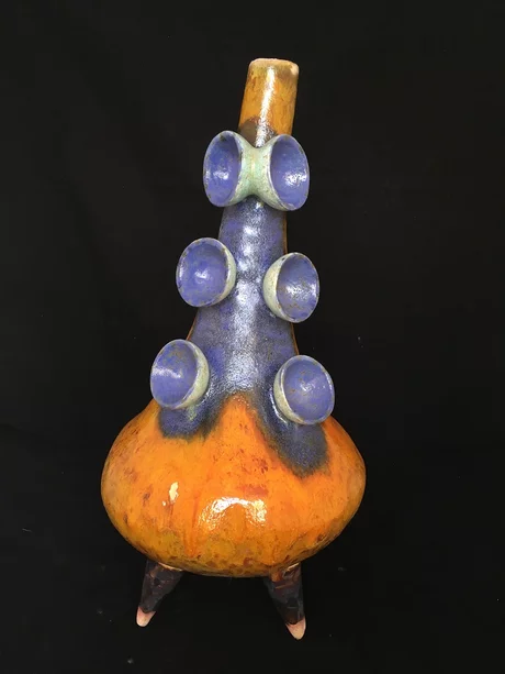 Peter Strassner, Keramická fľaša 4, výška 48 cm,195 €