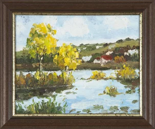 Petra Paulíková, Pri Potoku, 25x30cm