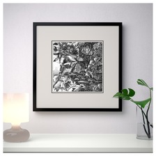 Roman Pocisk, V čarovnom lese, kresba ceruzkou - fixovaná, 185 €, 25x25cm, v ráme 39x39 cm