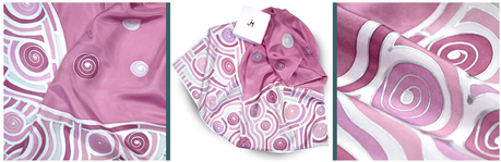 Ručne maľovaná hodvábna šatka V., 55x55cm, na objednávku do 15 dní