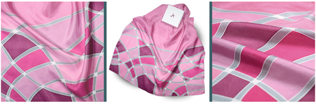 Ručne maľovaná hodvábna šatka Vl., 55x55cm, na objednávku do 15 dní