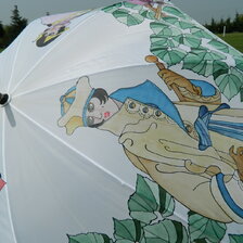 Ručne maľovaný dáždnik, dámy, 77 €, na vyžiadanie