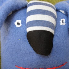 Ručne šitá bábika - pes