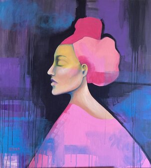 Sonia Brzezniak, Blanca, 100x90 cm, 960€