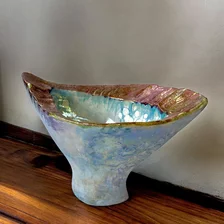 Sylvia Breznianska, Misa v tvare loďky, 21x30x18 cm